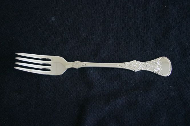 Hovedbilde Flat Rose liten spisegaffel - 18 cm