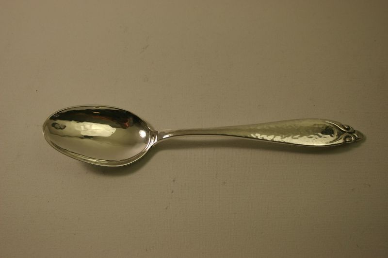 Hamret liten spiseskje