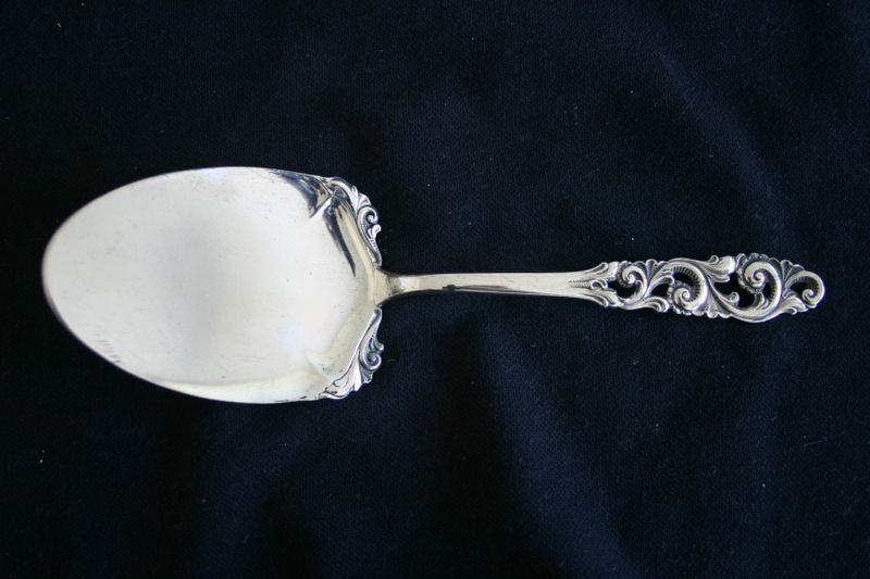 Telesølv eggspade