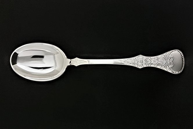 Hovedbilde Flat Rose liten spiseskje - ny serie