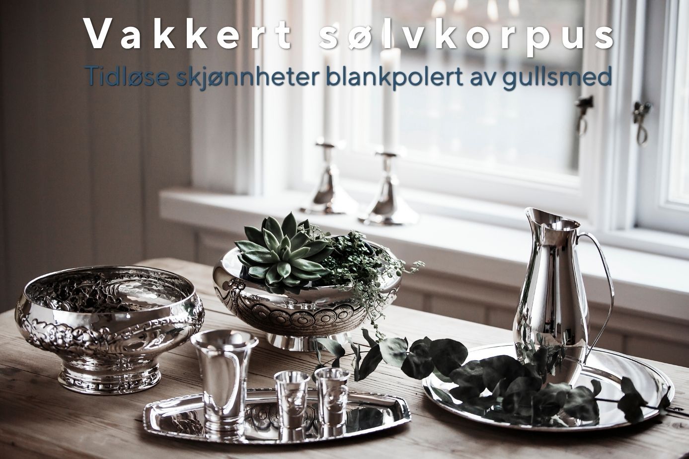 Se vårt utvalg sølvkorpus