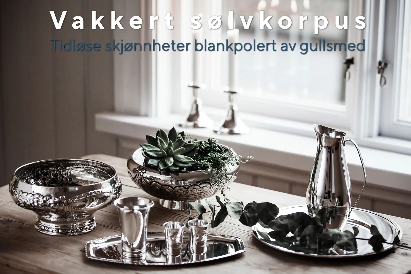 Se vårt utvalg sølvkorpus