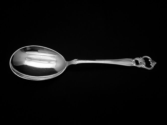 Hovedbilde Barokk II krem/-serveringsskje
