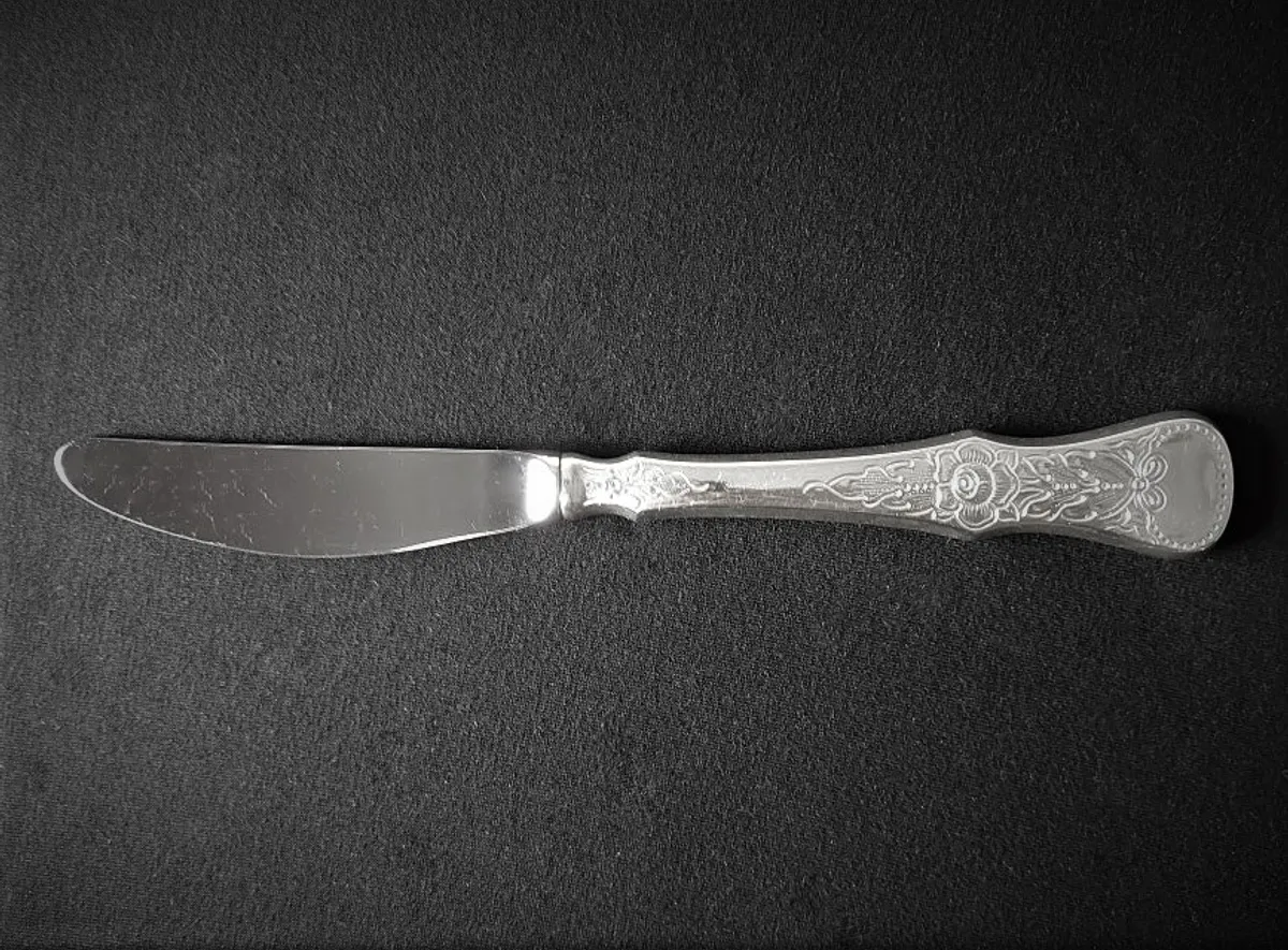 Flat Rose liten spisekniv med langt skaft - ny serie
